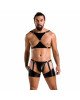 047 SET ARON black S/M - Passion