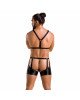 047 SET ARON black S/M - Passion