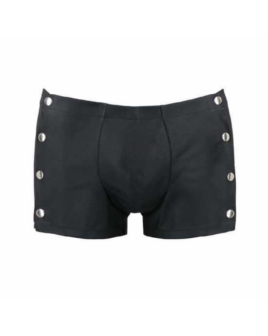 Чоловічі шкіряні боксери із заклепками Passion 048 SHORT DAVID S/M Black Чоловічі шкіряні боксери із заклепками Passion 048 SHORT DAVID S/M Black