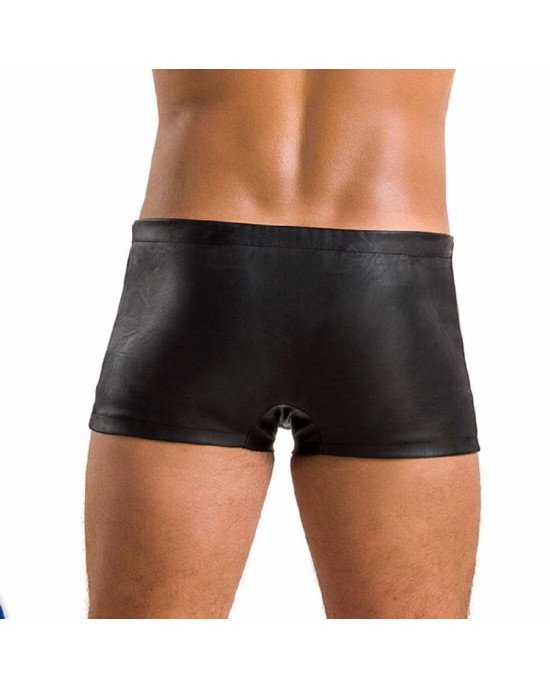 Чоловічі шкіряні боксери із заклепками Passion 048 SHORT DAVID S/M Black Чоловічі шкіряні боксери із заклепками Passion 048 SHORT DAVID S/M Black