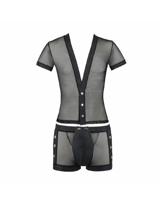 052 SET MICHAEL black S/M - Passion