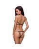 Жіноче боді-портупея Passion Exclusive Ivena XXL/XXXL, black