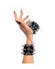 Наручники з шипами Art of Sex - Rose Spiked Leather Handcuffs, натуральна шкіра Наручники з шипами Art of Sex - Rose Spiked Leather Handcuffs, натуральна шкіра