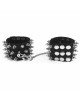 Наручники з шипами Art of Sex - Rose Spiked Leather Handcuffs, натуральна шкіра Наручники з шипами Art of Sex - Rose Spiked Leather Handcuffs, натуральна шкіра