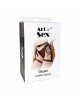 Сексуальні гартери Art of Sex - Gwen із натуральної шкіри, розмір XS-2XL, колір червоний Сексуальні гартери Art of Sex - Gwen із натуральної шкіри, розмір XS-2XL, колір червоний