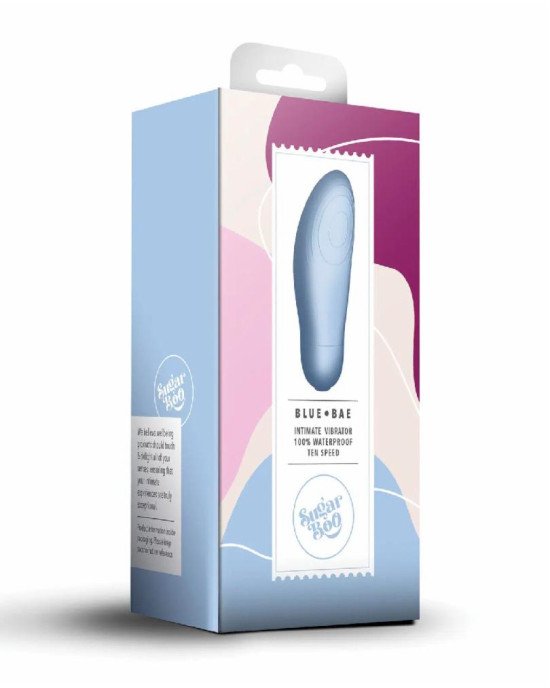 Кліторальний вібратор SugarBoo Blue Bae, працює від батарейок (у комплекті) Кліторальний вібратор SugarBoo Blue Bae, працює від батарейок (у комплекті)