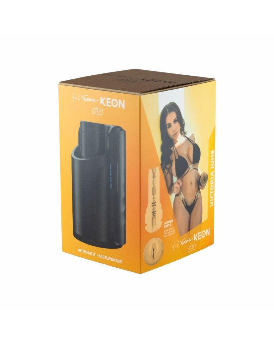 Інтерактивна секс-машина для чоловіків Kiiroo Keon Kombo Set з мастурбатором Feel Victoria Інтерактивна секс-машина для чоловіків Kiiroo Keon Kombo Set з мастурбатором Feel Victoria