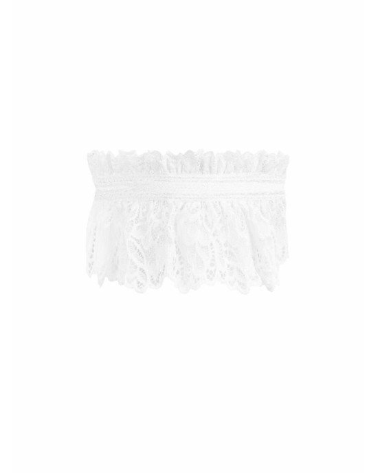Obsessive Amor Blanco garter white Obsessive Amor Blanco garter white