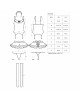 Еротичний костюм покоївки зі спідницею Obsessive Housemaid 5 pcs costume S/M, black, топ, спідниця, стринги, пов'язка на голову, п Еротичний костюм покоївки зі спідницею Obsessive Housemaid 5 pcs costume S/M, black, топ, спідниця, стринги, пов'язка на голову, п