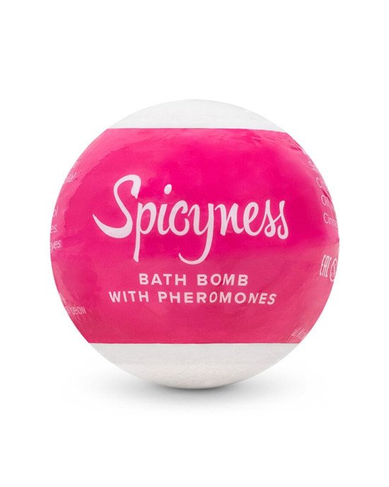 Розпродаж!!! Бомбочка для ванни з феромонами Obsessive Bath bomb Spicy 100 г (термін 24.01.2026) Розпродаж!!! Бомбочка для ванни з феромонами Obsessive Bath bomb Spicy 100 г (термін 24.01.2026)