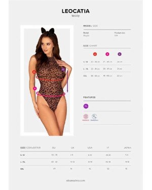 Obsessive Leocatia teddy XXL Obsessive Leocatia teddy XXL