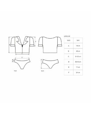 Obsessive Police set S/M