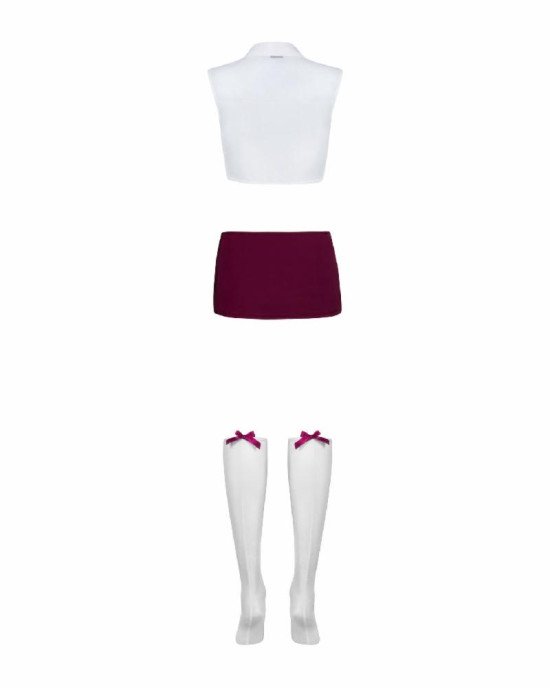 Obsessive Student 4 pcs costume L/XL Obsessive Student 4 pcs costume L/XL