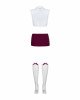 Obsessive Student 4 pcs costume L/XL Obsessive Student 4 pcs costume L/XL