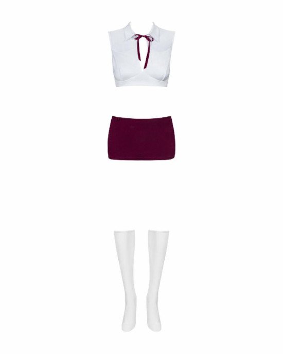 Obsessive Student 4 pcs costume L/XL Obsessive Student 4 pcs costume L/XL
