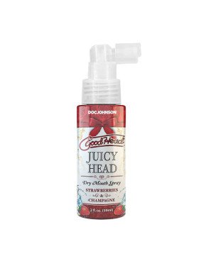 Зволожувальний спрей оральний Doc Johnson GoodHead - Juicy Head - Strawberries and Champagne 59мл
