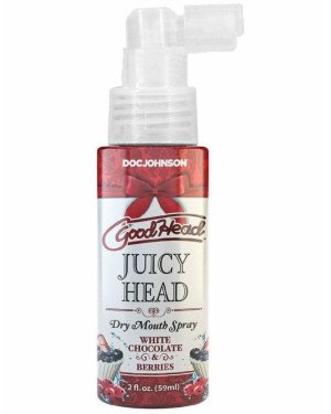 Зволожувальний спрей оральний Doc Johnson GoodHead - Juicy Head - White Chocolate and Berries 59мл