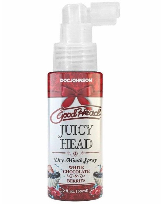 Зволожувальний спрей оральний Doc Johnson GoodHead - Juicy Head - White Chocolate and Berries 59мл