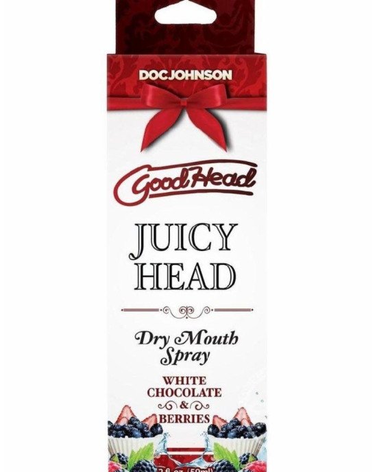 Зволожувальний спрей оральний Doc Johnson GoodHead - Juicy Head - White Chocolate and Berries 59мл