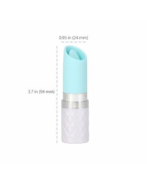Вібратор Pillow Talk Lusty Luxurious Flickering Massager - Teal
