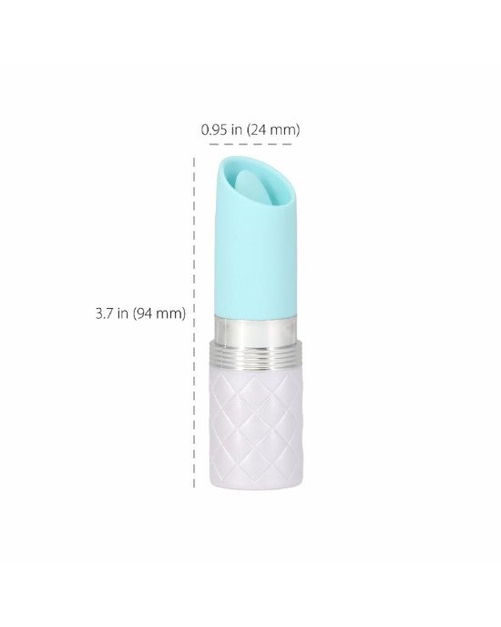 Вібратор Pillow Talk Lusty Luxurious Flickering Massager - Teal Вібратор Pillow Talk Lusty Luxurious Flickering Massager - Teal