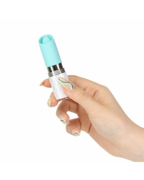 Вібратор Pillow Talk Lusty Luxurious Flickering Massager - Teal Вібратор Pillow Talk Lusty Luxurious Flickering Massager - Teal