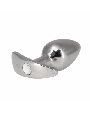 Анальна пробка Pillow Talk Sneaky Luxurious Stainless Steel Anal Plug із кристалом Swarovski