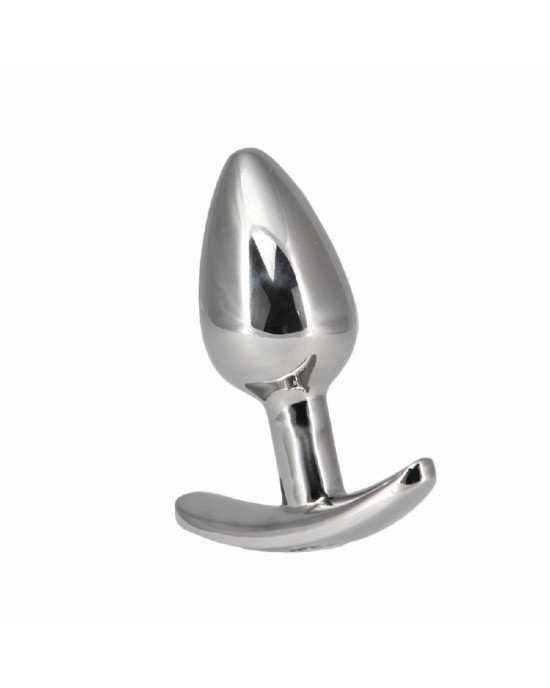 Анальна пробка Pillow Talk Sneaky Luxurious Stainless Steel Anal Plug із кристалом Swarovski