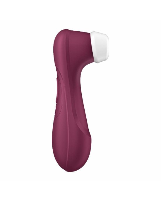 Вакуумний кліторальний стимулятор Satisfyer Pro 2 Generation 3 with Liquid Air Wine Red Вакуумний кліторальний стимулятор Satisfyer Pro 2 Generation 3 with Liquid Air Wine Red