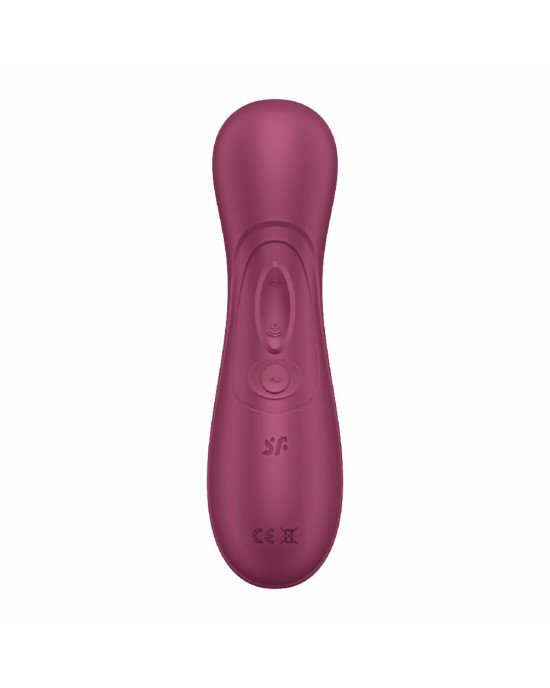 Вакуумний кліторальний стимулятор Satisfyer Pro 2 Generation 3 with Liquid Air Wine Red Вакуумний кліторальний стимулятор Satisfyer Pro 2 Generation 3 with Liquid Air Wine Red