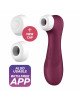 Вакуумний кліторальний стимулятор Satisfyer Pro 2 Generation 3 with Liquid Air Connect App Wіnе Red Вакуумний кліторальний стимулятор Satisfyer Pro 2 Generation 3 with Liquid Air Connect App Wіnе Red