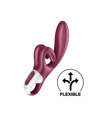 Вібратор-кролик Satisfyer Touch Me Red, подвійний відросток, 3 потужні мотори