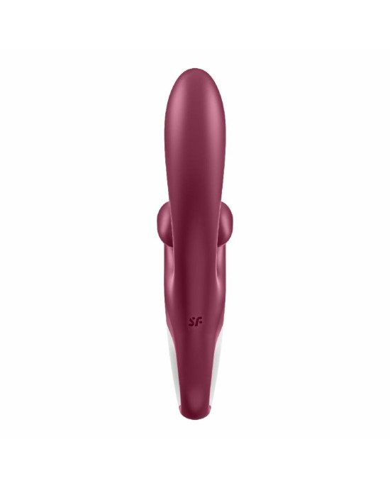 Вібратор-кролик Satisfyer Touch Me Red, подвійний відросток, 3 потужні мотори Вібратор-кролик Satisfyer Touch Me Red, подвійний відросток, 3 потужні мотори
