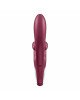 Вібратор-кролик Satisfyer Touch Me Red, подвійний відросток, 3 потужні мотори Вібратор-кролик Satisfyer Touch Me Red, подвійний відросток, 3 потужні мотори