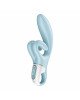 Вібратор-кролик Satisfyer Touch Me Blue, подвійний відросток, 3 потужні мотори Вібратор-кролик Satisfyer Touch Me Blue, подвійний відросток, 3 потужні мотори