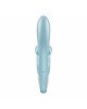 Вібратор-кролик Satisfyer Touch Me Blue, подвійний відросток, 3 потужні мотори Вібратор-кролик Satisfyer Touch Me Blue, подвійний відросток, 3 потужні мотори
