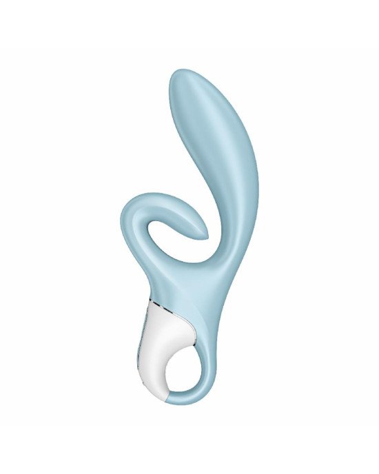 Вібратор-кролик Satisfyer Touch Me Blue, подвійний відросток, 3 потужні мотори Вібратор-кролик Satisfyer Touch Me Blue, подвійний відросток, 3 потужні мотори