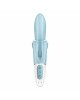 Вібратор-кролик Satisfyer Touch Me Blue, подвійний відросток, 3 потужні мотори Вібратор-кролик Satisfyer Touch Me Blue, подвійний відросток, 3 потужні мотори