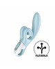 Вібратор-кролик Satisfyer Touch Me Blue, подвійний відросток, 3 потужні мотори Вібратор-кролик Satisfyer Touch Me Blue, подвійний відросток, 3 потужні мотори