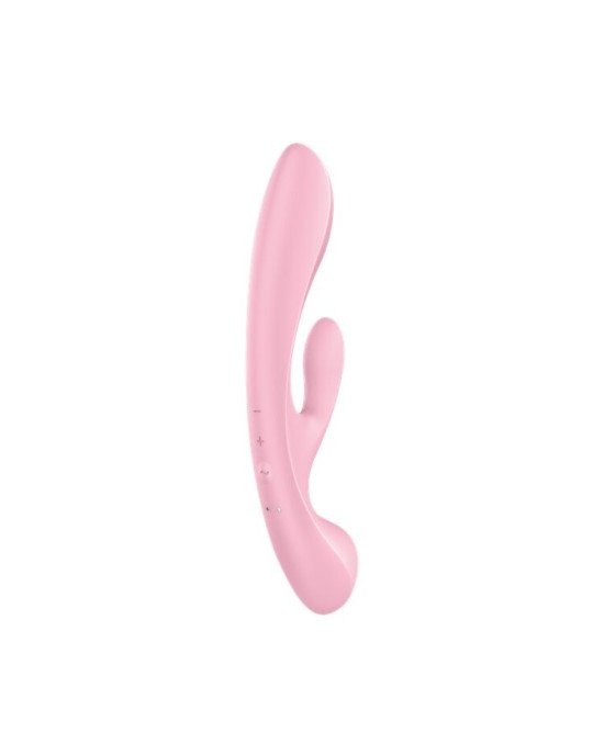 Вібратор-кролик Satisfyer Triple Oh Pink Вібратор-кролик Satisfyer Triple Oh Pink