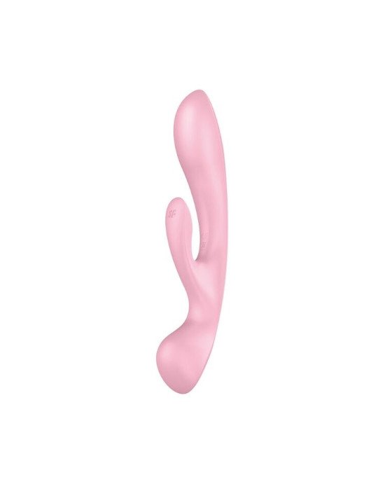 Вібратор-кролик Satisfyer Triple Oh Pink Вібратор-кролик Satisfyer Triple Oh Pink