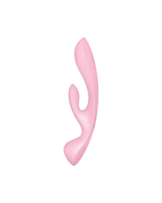 Вібратор-кролик Satisfyer Triple Oh Pink Вібратор-кролик Satisfyer Triple Oh Pink