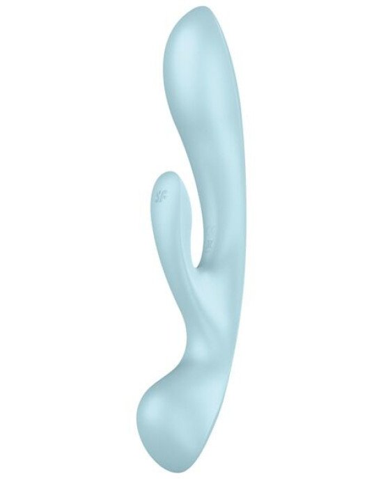 Вібратор-кролик Satisfyer Triple Oh Blue Вібратор-кролик Satisfyer Triple Oh Blue