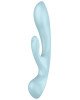 Вібратор-кролик Satisfyer Triple Oh Blue Вібратор-кролик Satisfyer Triple Oh Blue
