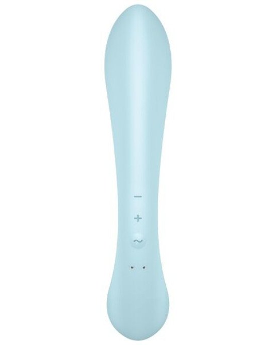 Вібратор-кролик Satisfyer Triple Oh Blue Вібратор-кролик Satisfyer Triple Oh Blue