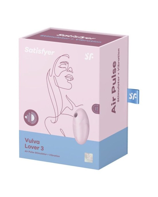 Вакуумний стимулятор Satisfyer Vulva Lover 3 Pink