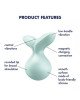 Мінівібромасажер Satisfyer Viva la Vulva 3 Mint Мінівібромасажер Satisfyer Viva la Vulva 3 Mint