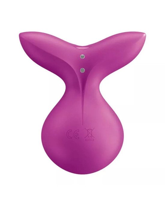 Мінівібромасажер Satisfyer Viva la Vulva 3 Violet Мінівібромасажер Satisfyer Viva la Vulva 3 Violet