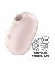 Вакуумний стимулятор із вібрацією Satisfyer Pro To Go 2 Beige Вакуумний стимулятор із вібрацією Satisfyer Pro To Go 2 Beige