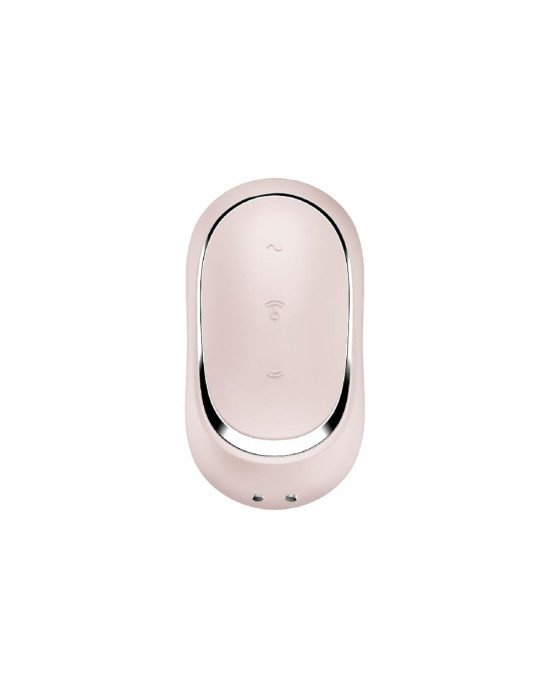 Вакуумний стимулятор із вібрацією Satisfyer Pro To Go 2 Beige Вакуумний стимулятор із вібрацією Satisfyer Pro To Go 2 Beige
